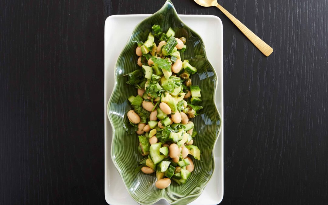 Cucumber and Butterbean Salad