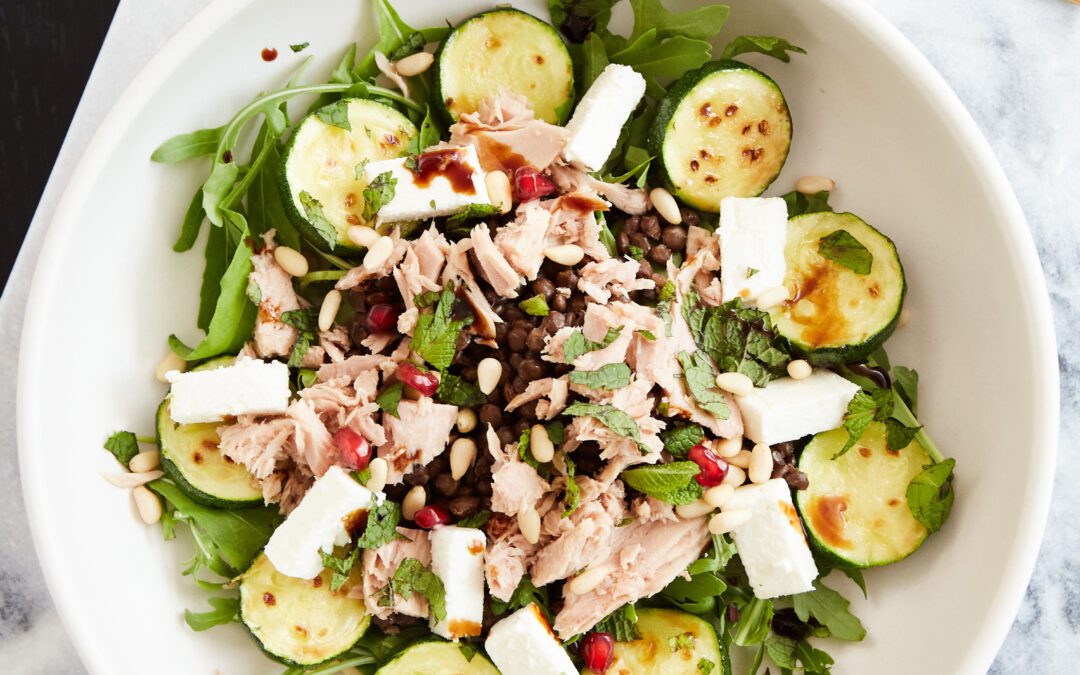 Courgette and Feta Salad