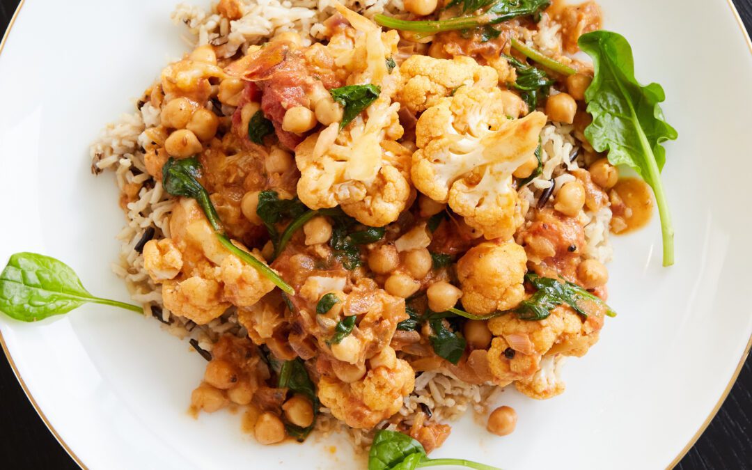 Cauliflower and Chickpea Curry