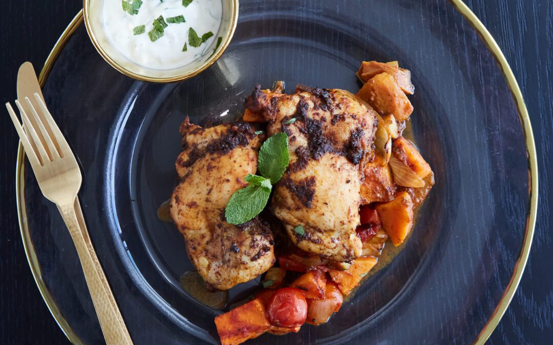 Chicken Tikka Tray Bake